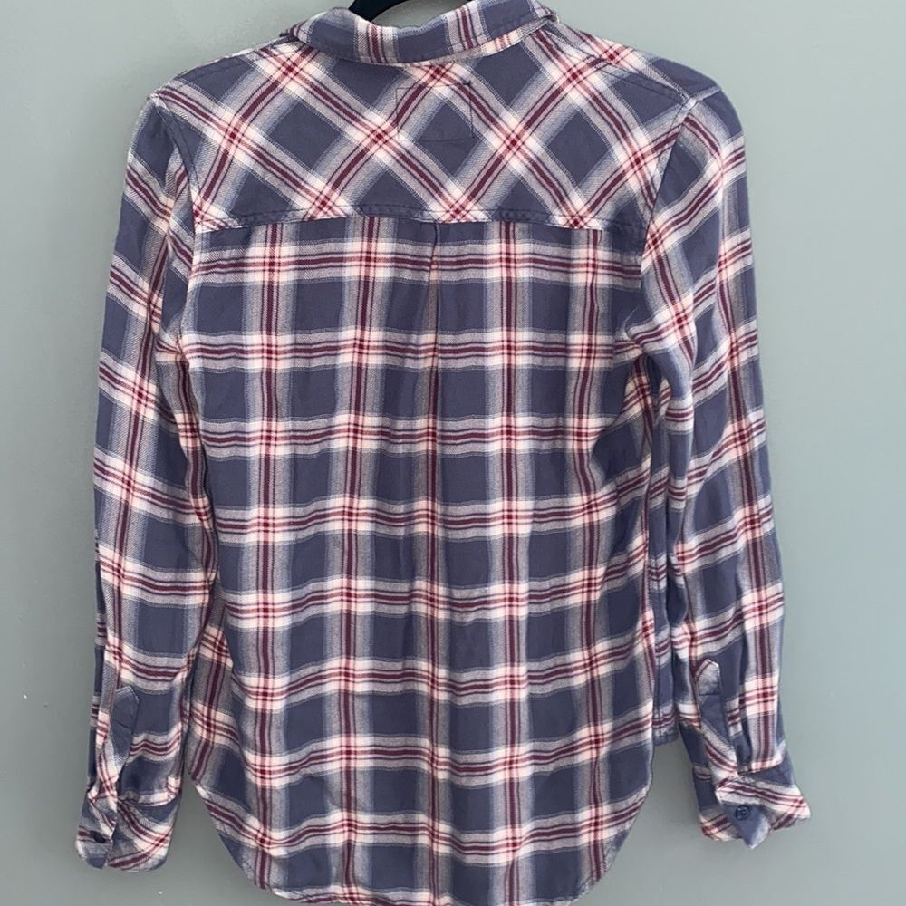 Rails Super Soft Plaid Button Up - image 8